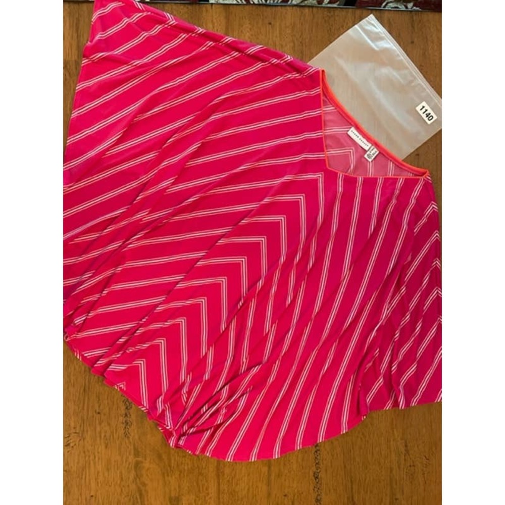 Susan Graver Poncho Style Blouse - 1X